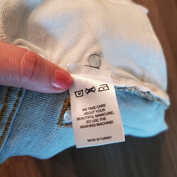 NWT - Le Volière Jeans Classy Skirt - Picture 9 of 10